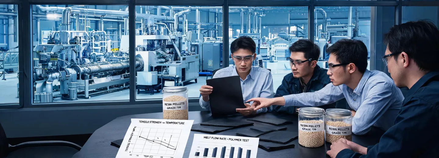 Polymer plant review meeting